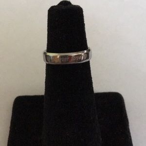 NWT Forever Love ring Size 4